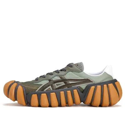 Onitsuka Tiger Dentigre 'green Orange' In Gray
