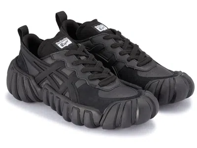 Pre-owned Onitsuka Tiger Dentigre Ls 1183b421 001 Black Black