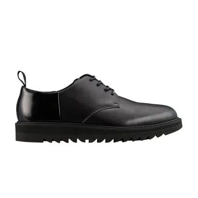 Pre-owned Onitsuka Tiger Derby 'black Smooth Leather'