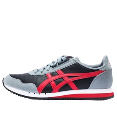 Onitsuka Tiger Dualio 'gray Black Red' In Blue