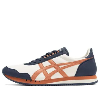 Onitsuka Tiger Dualio Marathon Running Shoes 'white Navy Orange'
