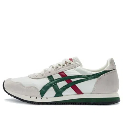 Onitsuka Tiger Dualio 'white Green Red' In Gray