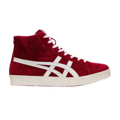 Pre-owned Onitsuka Tiger Fabre High Nm 'classic Red White'