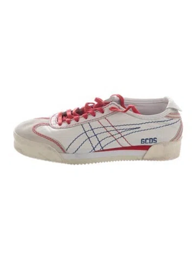 Pre-owned Onitsuka Tiger Gcds Athletic Sneakers In White