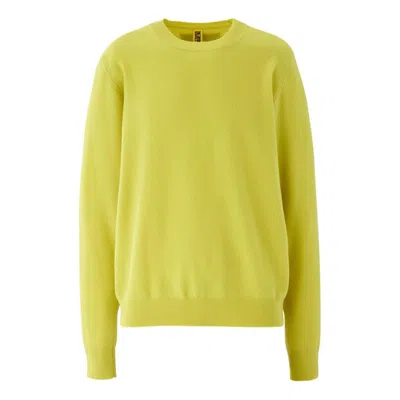 Onitsuka Tiger Knit Sweater 'yellow' In Green