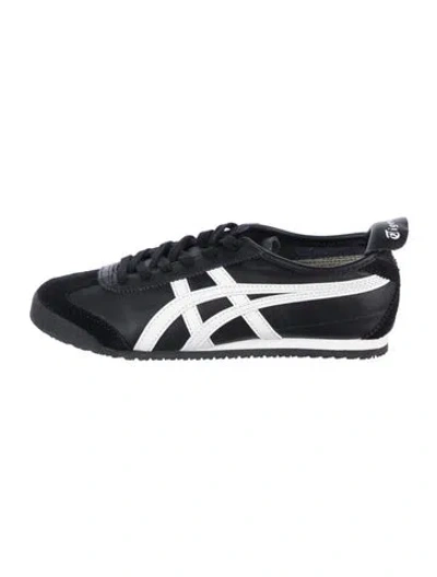 Pre-owned Onitsuka Tiger Leather Athletic Sneakers In Black