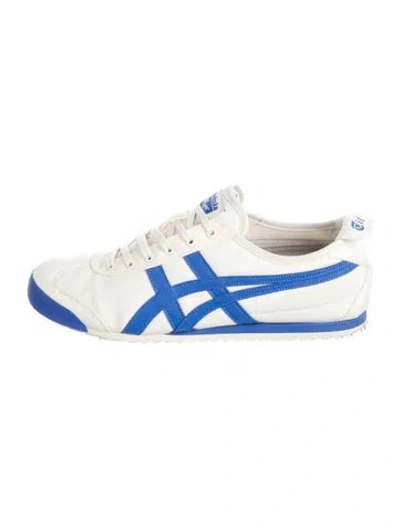Pre-owned Onitsuka Tiger Leather Athletic Sneakers In Gray