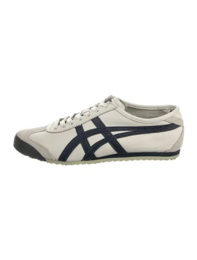 Pre-owned Onitsuka Tiger Leather Athletic Sneakers In Neutral