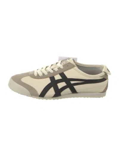 Pre-owned Onitsuka Tiger Leather Athletic Sneakers W/ Tags In Neutrals