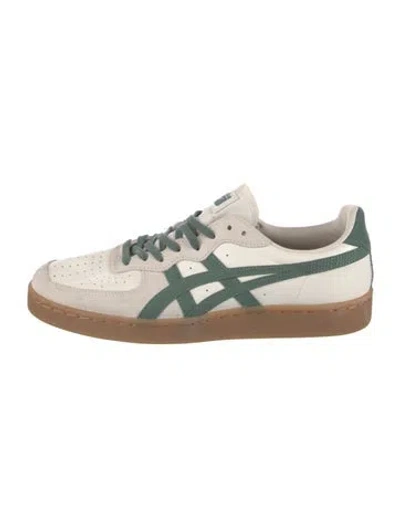 Pre-owned Onitsuka Tiger Leather Colorblock Pattern Sneakers In Multi
