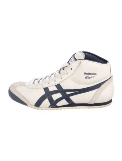 Pre-owned Onitsuka Tiger Leather Sneakers In Neutral