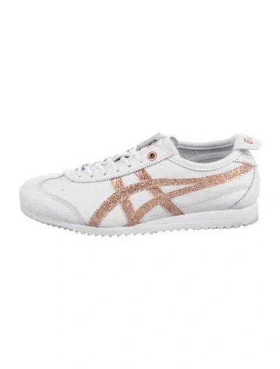 Pre-owned Onitsuka Tiger Leather Sneakers In White