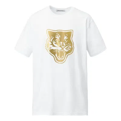 Onitsuka Tiger Logo Graphic Tee 'white Gold'
