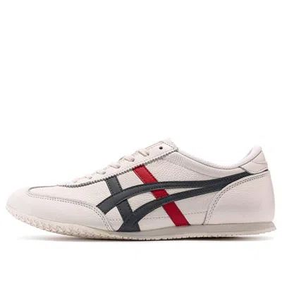 Onitsuka Tiger Machu Racer 'cream Black Red' In White