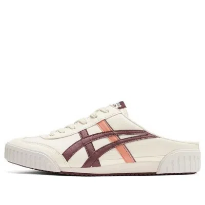 Onitsuka Tiger Machuation Shoes 'cream Burgundy Orange' In Multi