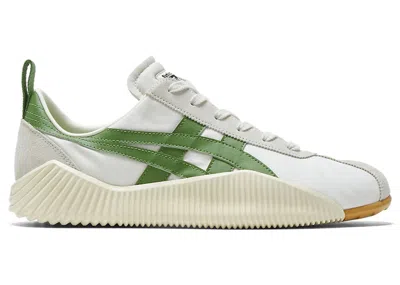 Pre-owned Onitsuka Tiger Men's  Acromount Sneakers In Cream/spinach Green In Multi