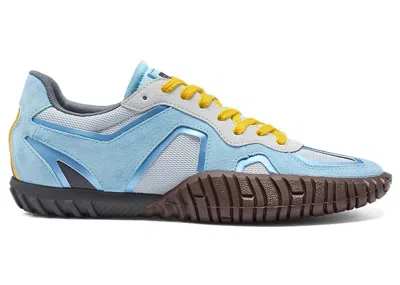 Pre-owned Onitsuka Tiger Men's  Duck Tiger Sneakers In Arctic Sky Blue/tiger Yellow In Multi