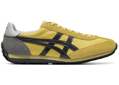 Pre-owned Onitsuka Tiger Men's  Edr 78 Sneakers In Faded Yellow/indigo Navy Blue In Multi