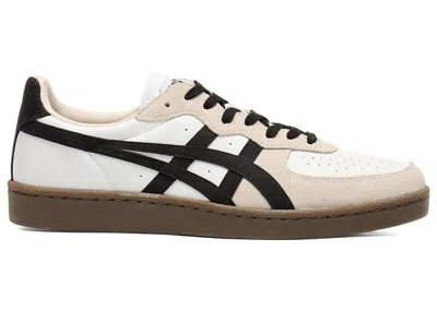 Pre-owned Onitsuka Tiger Men's  Gsm Beige Toe Sneakers In White/black In Multi