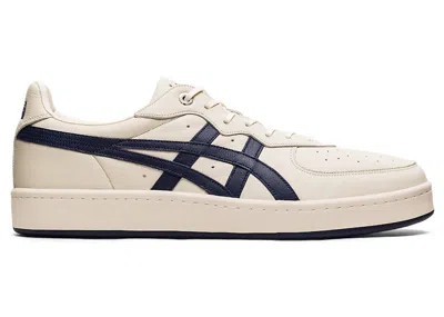 Pre-owned Onitsuka Tiger Men's  Gsm Sd Sneakers In Oatmeal/peacoat In Multi