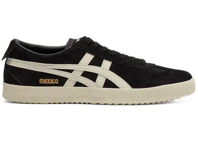 Pre-owned Onitsuka Tiger Men's  Mexico 66 Delegation Sneakers In Black/cream In Multi