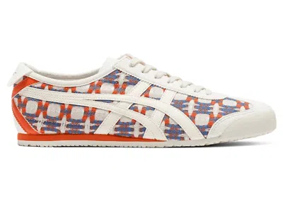Pre-owned Onitsuka Tiger Men's  Mexico 66 Doitung Hand Woven Sneakers In Directoire Blue/cream