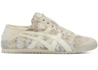 Pre-owned Onitsuka Tiger Men's  Mexico 66 Paraty Sneakers In Birch/ivory In Multi