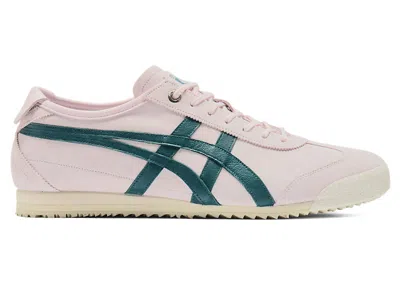 Pre-owned Onitsuka Tiger Men's  Mexico 66 Sd Gum Sneakers In Crystal Pink/spruce Green