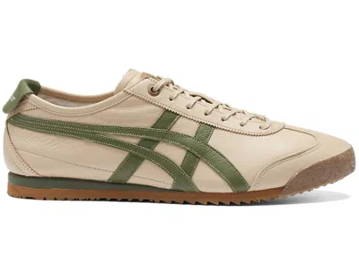 Pre-owned Onitsuka Tiger Men's  Mexico 66 Sd Sneakers In Beige/green In Multi