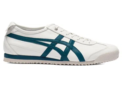 Pre-owned Onitsuka Tiger Men's  Mexico 66 Sd Sneakers In Off/white/spruce Green