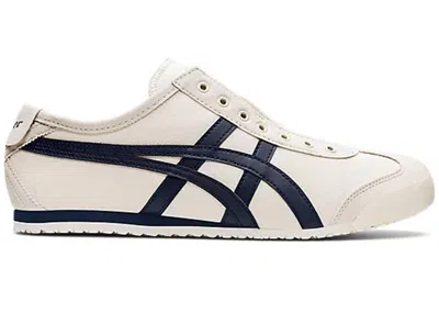 Pre-owned Onitsuka Tiger Men's  Mexico 66 Slipon Sneakers In Birch/midnight In Multi