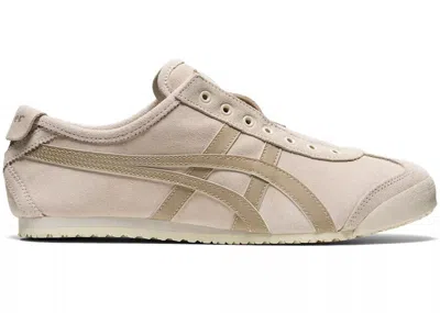 Pre-owned Onitsuka Tiger Men's  Mexico 66 Slipon Sneakers In Birch/wood Crepe In Brown