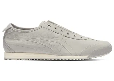 Pre-owned Onitsuka Tiger Men's  Mexico 66 Slipon Sneakers In Oyster Grey In Gray