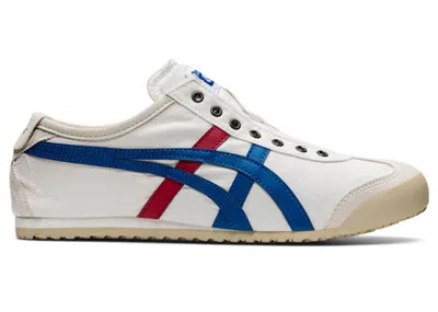 Pre-owned Onitsuka Tiger Men's  Mexico 66 Slipon Sneakers In White/blue/red In Multi
