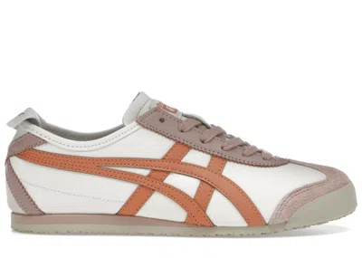 Pre-owned Onitsuka Tiger Men's  Mexico 66 Sneakers In Birch/rust Orange In Multi
