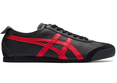 Pre-owned Onitsuka Tiger Men's  Mexico 66 Sneakers In Black/classic Red