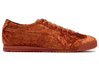 Pre-owned Onitsuka Tiger Men's  Mexico 66 Velvet Sneakers In Brown