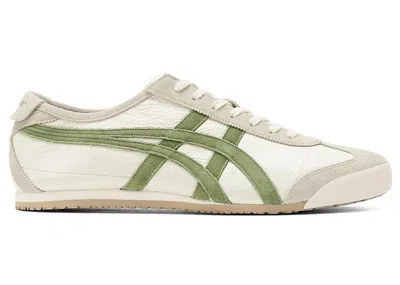 Pre-owned Onitsuka Tiger Men's  Mexico 66 Vintage Sneakers In Birch/cactus Green