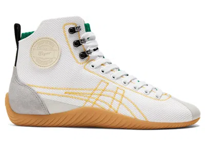 Pre-owned Onitsuka Tiger Men's  Sclaw Mt Gum Sneakers In White/tiger Yellow