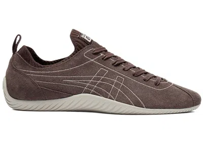 Pre-owned Onitsuka Tiger Men's  Sclaw Sneakers In Licorice Brown/dusty Steppe