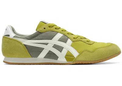 Pre-owned Onitsuka Tiger Men's  Serrano Sneakers In Kelp/birch In Multi