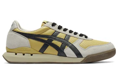 Pre-owned Onitsuka Tiger Men's  Ultimate 81 Ex Yellow Sneakers In Mineral Brown/black