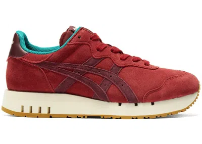 Pre-owned Onitsuka Tiger Men's  Xcaliber Sneakers In Beet Juice/deep Mars In Burgundy
