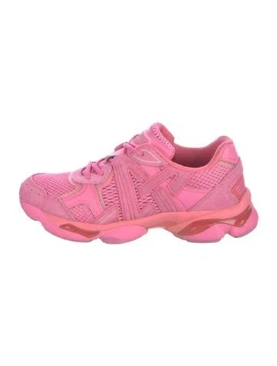 Pre-owned Onitsuka Tiger Mesh Athletic Sneakers In Pink