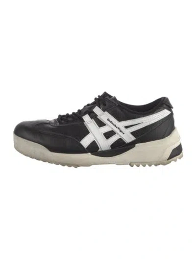 Pre-owned Onitsuka Tiger Mesh Colorblock Pattern Sneakers In Multi
