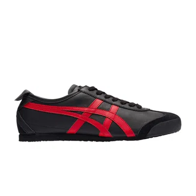 Pre-owned Onitsuka Tiger Mexico 66 'black Classic Red' | Men's Size 5.5