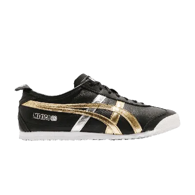Pre-owned Onitsuka Tiger Mexico 66 'black Gold Metallic'