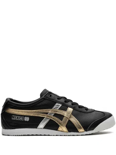 Onitsuka Tiger Mexico 66 "black Gold Silver" Sneakers