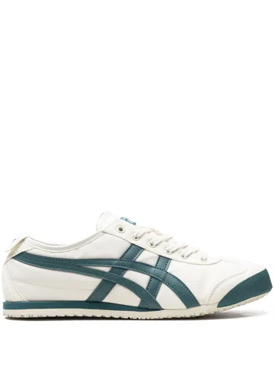 Onitsuka Tiger Mexico 66 "cream Velvet Pine" Sneakers In White