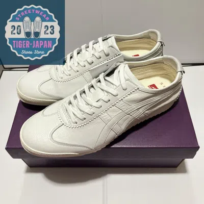 Pre-owned Onitsuka Tiger Mexico 66 Deluxe 1181a367 101 White White Unisex Shoes